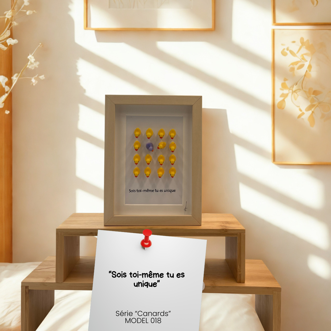 CANARDS MODEL 018 "Sois toi-même tu es unique"
Model 018 – Image 1