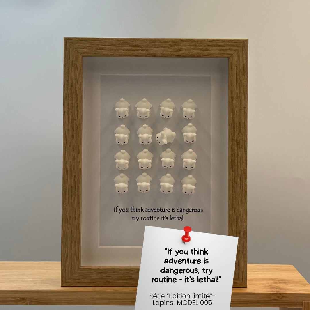 Série _Edition Limité_ Collection Lapins Model 005 Série "Edition Limitée" Collection Lapins Model 005 – Image 1